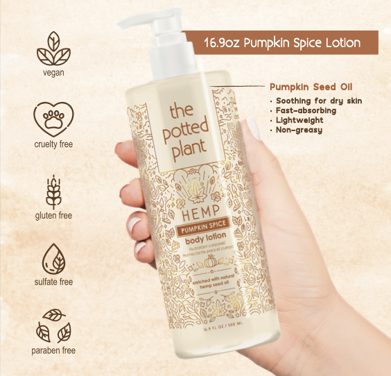 The Potted Plant Pumpkin Spice Lotion 500mL